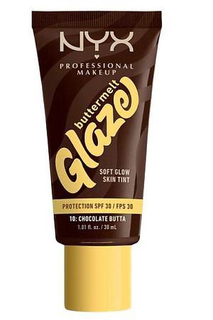 NYX Professional Makeup NYX PROFESSIONAL MAKEUP Увлажняющий тинт Buttermelt Glaze SPF 30 с эффектом сияния