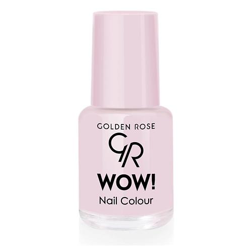 Где купить GOLDEN ROSE Лак для ногтей WOW! Nail Color Clear Golden Rose 