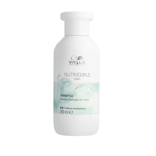 Где купить WELLA NUTRICURLS Мицеллярный шампунь для волос с кудряшками и волнами Wella