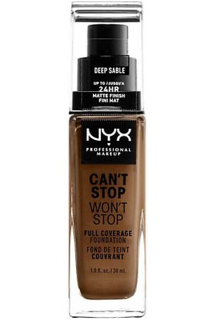 NYX Professional Makeup NYX PROFESSIONAL MAKEUP Стойкий тональный крем Can't Stop Won't Stop