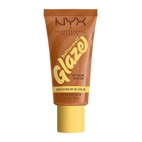 Где купить NYX Professional Makeup NYX PROFESSIONAL MAKEUP Увлажняющий тинт Buttermelt Glaze SPF 30 с эффектом сияния NYX Professional Makeup