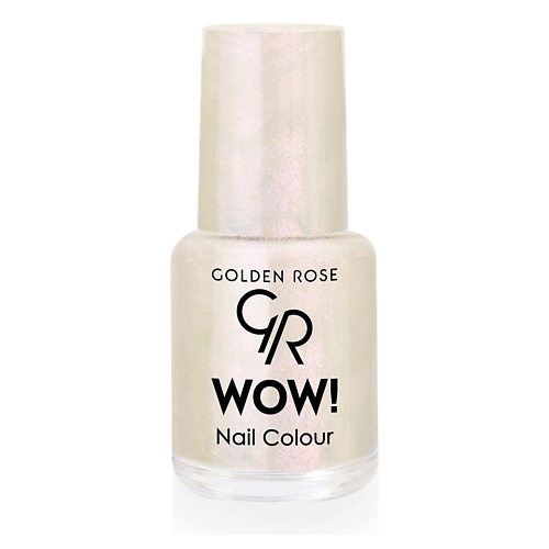 Где купить GOLDEN ROSE Лак для ногтей WOW! Nail Color Clear Golden Rose 