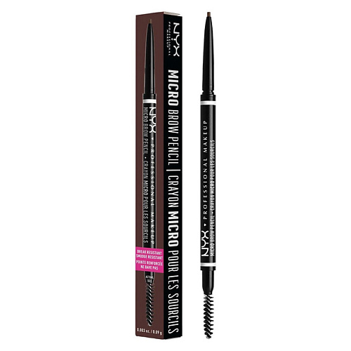 Где купить NYX Professional Makeup NYX PROFESSIONAL MAKEUP Ультратонкий карандаш для бровей Micro Brow NYX Professional Makeup