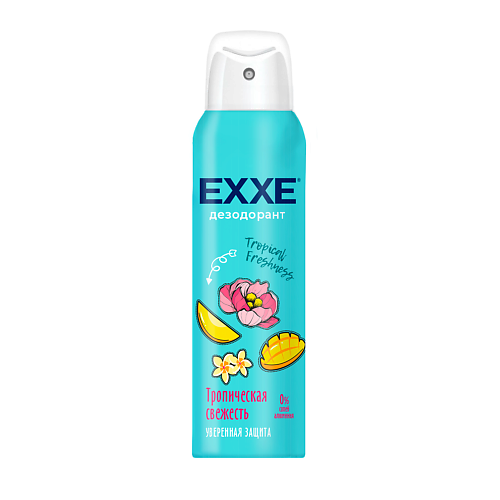 Где купить EXXE Женский дезодорант Тропическая свежесть Tropical freshness EXXE