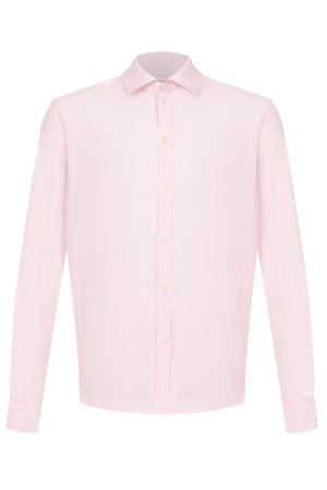 Рубашка изо льна и хлопка Zimmerli