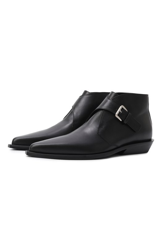 Где купить Кожаные ботинки Ann Demeulemeester Ann Demeulemeester