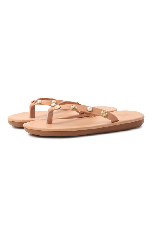Где купить Кожаные шлепанцы Saionara Shells Ancient Greek Sandals Ancient Greek Sandals