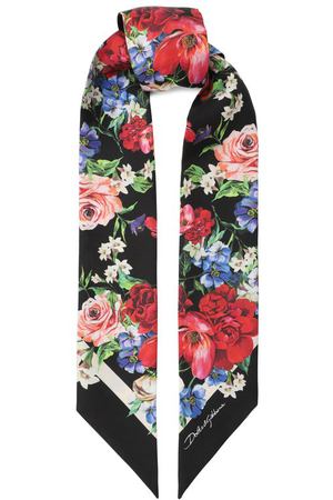 Шелковый шарф-твилли Dolce & Gabbana