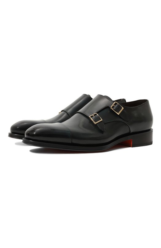 Где купить Кожаные монки Carter Santoni Santoni