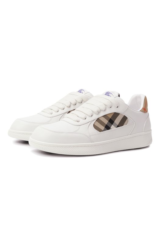 Где купить Комбинированные кеды Terrace Burberry Burberry