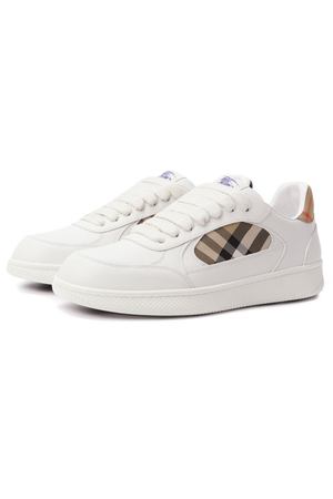 Комбинированные кеды Terrace Burberry