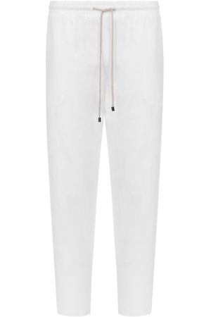 Брюки изо льна и хлопка Zimmerli