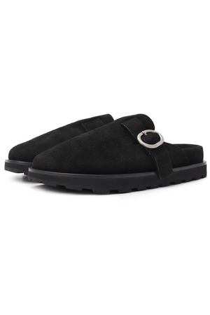 Замшевые сабо Jil Sander