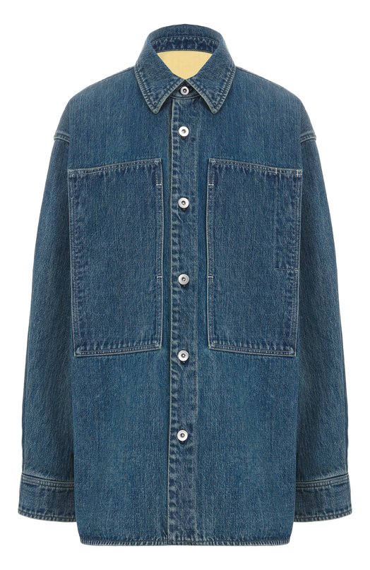 Где купить Джинсовая рубашка Jil Sander Jil Sander