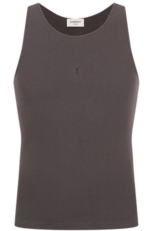 Хлопковая майка Saint Laurent