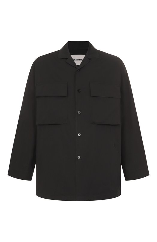 Где купить Хлопковая рубашка Jil Sander Jil Sander
