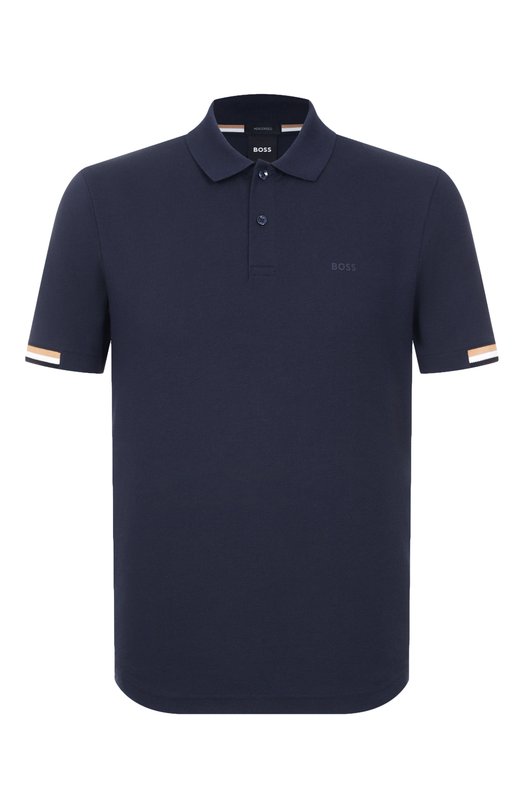 Где купить Хлопковое поло BOSS Boss Hugo Boss