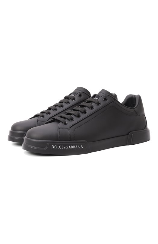 Где купить Кожаные кеды Portofino Light Dolce & Gabbana Dolce & Gabbana