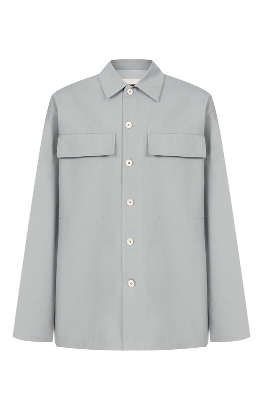 Где купить Хлопковая куртка-рубашка Jil Sander Jil Sander 