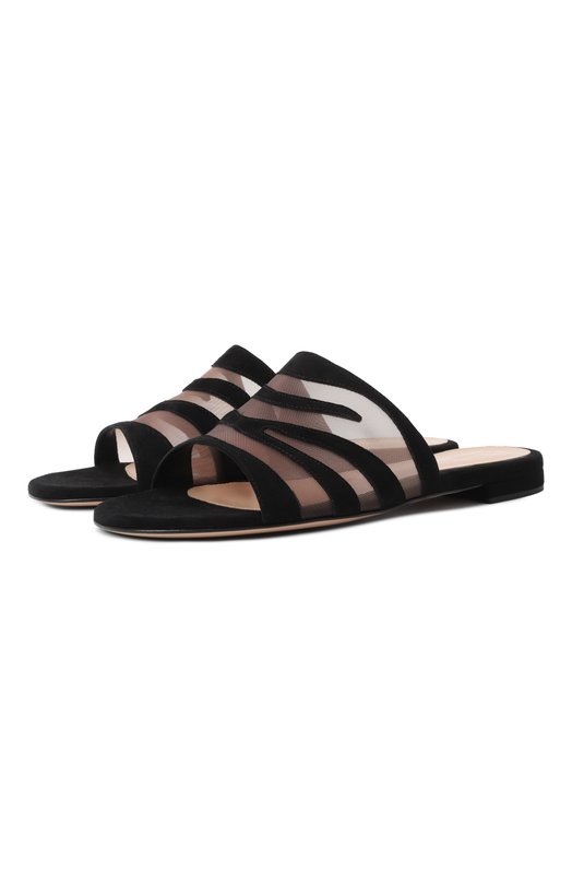 Где купить Комбинированные шлепанцы Tigra Gianvito Rossi Gianvito Rossi
