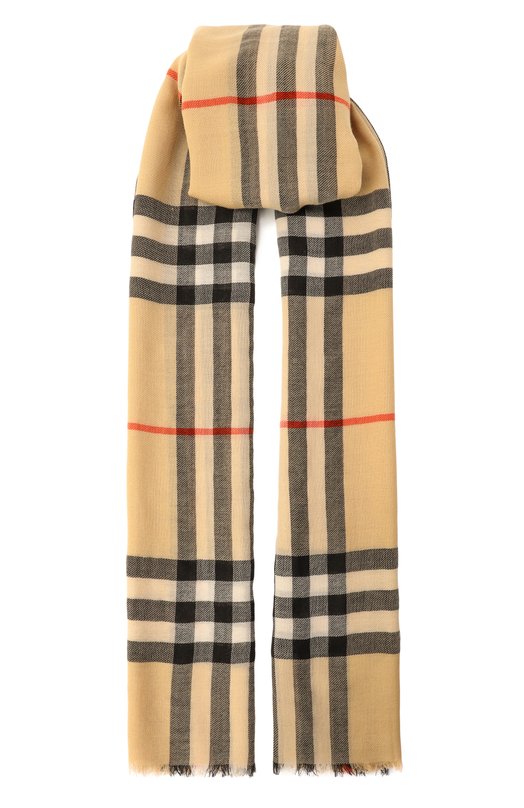 Где купить Шерстяной шарф Burberry Burberry