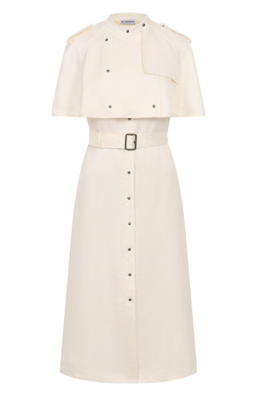 Где купить Платье из вискозы Burberry Burberry