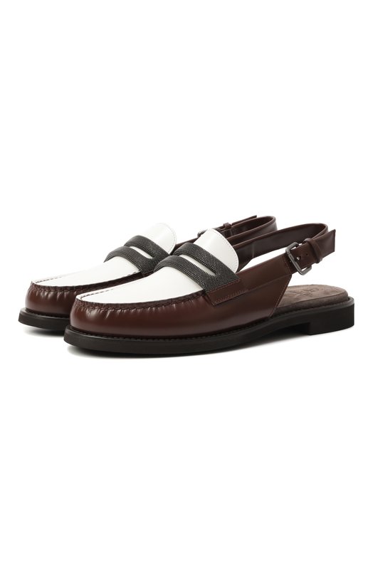Где купить Кожаные пенни-лоферы Brunello Cucinelli Brunello Cucinelli