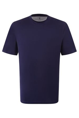 Хлопковая футболка Brunello Cucinelli