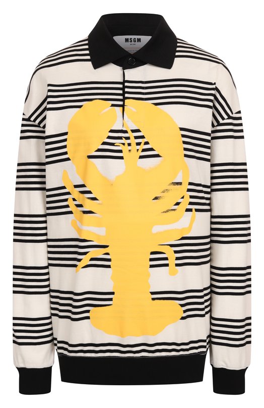 Где купить Хлопковое поло MSGM MSGM