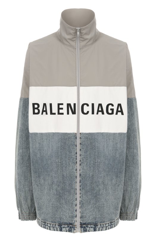 Где купить Комбинированная куртка Balenciaga Balenciaga