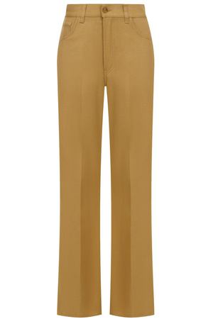 Брюки из вискозы и льна Dondup