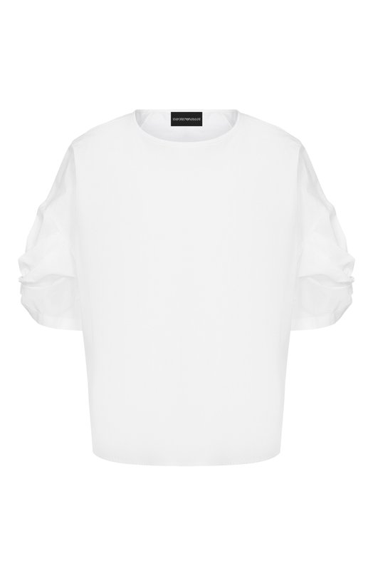 Где купить Хлопковая футболка Emporio Armani Emporio Armani