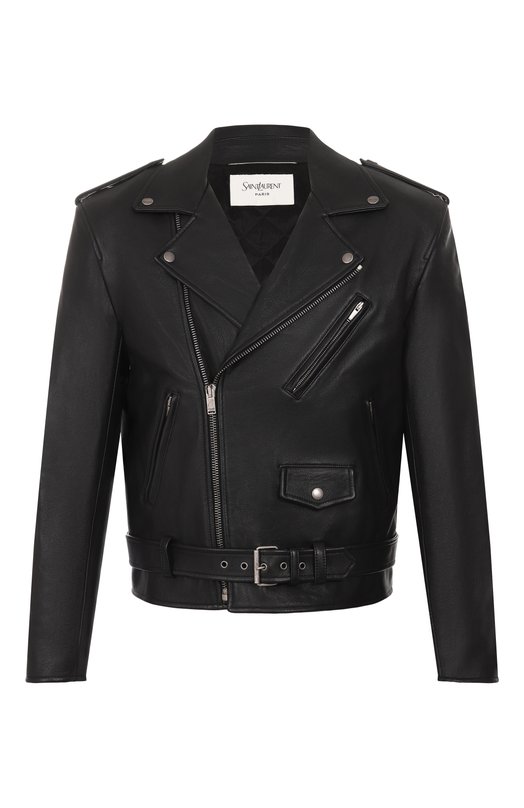 Где купить Кожаная куртка Saint Laurent Saint Laurent