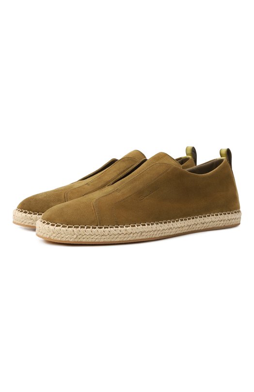 Где купить Замшевые эспадрильи Cleanic Santoni Santoni