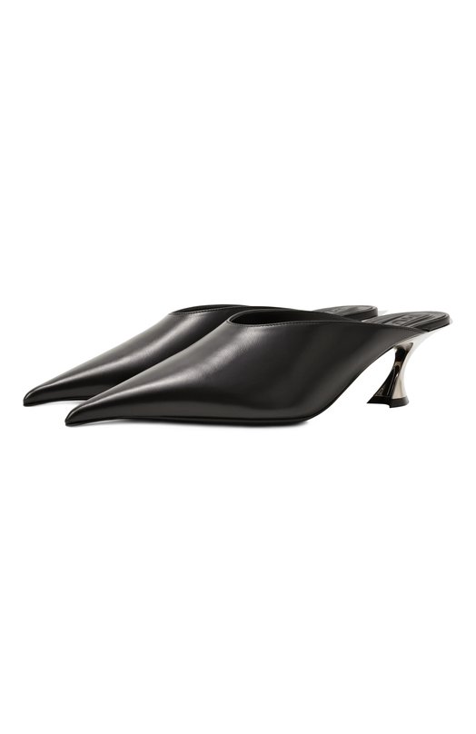Где купить Кожаные мюли Mugler Mugler 