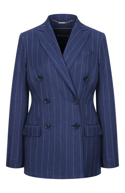 Где купить Жакет изо льна и шерсти Kiton Kiton