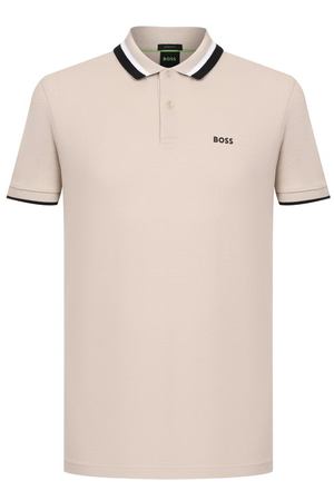 Хлопковое поло BOSS Green