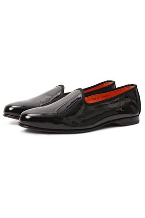 Кожаные слиперы Andrea Santoni
