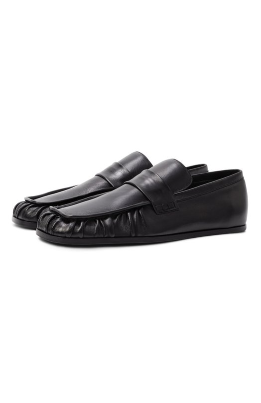 Где купить Кожаные лоферы Jil Sander Jil Sander