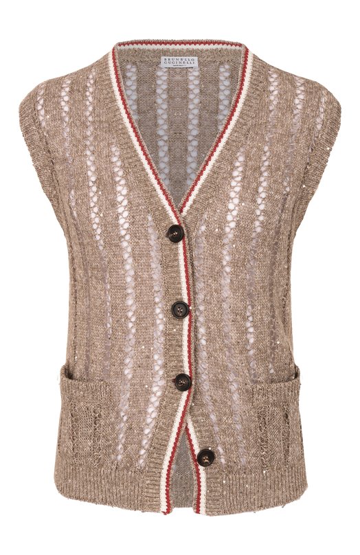 Где купить Льняной жилет Brunello Cucinelli Brunello Cucinelli 