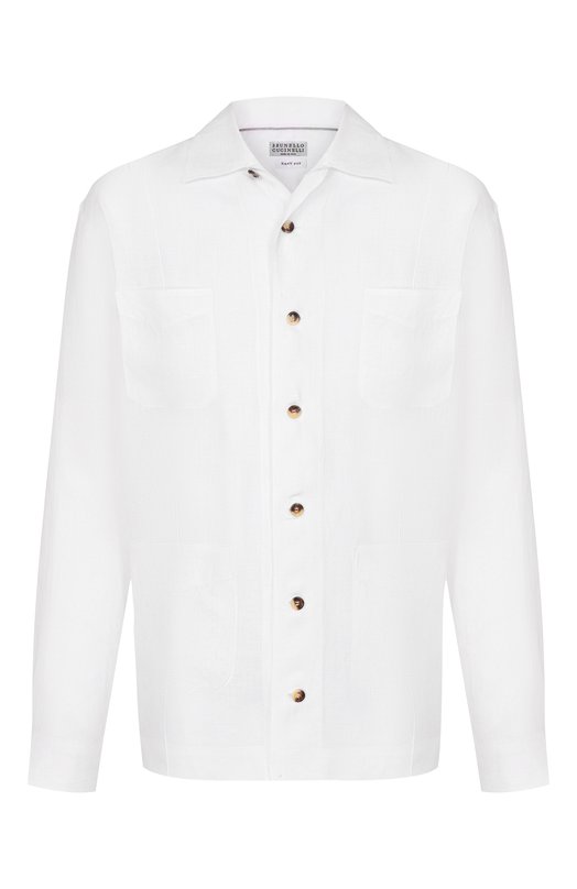 Где купить Льняная рубашка Brunello Cucinelli Brunello Cucinelli 