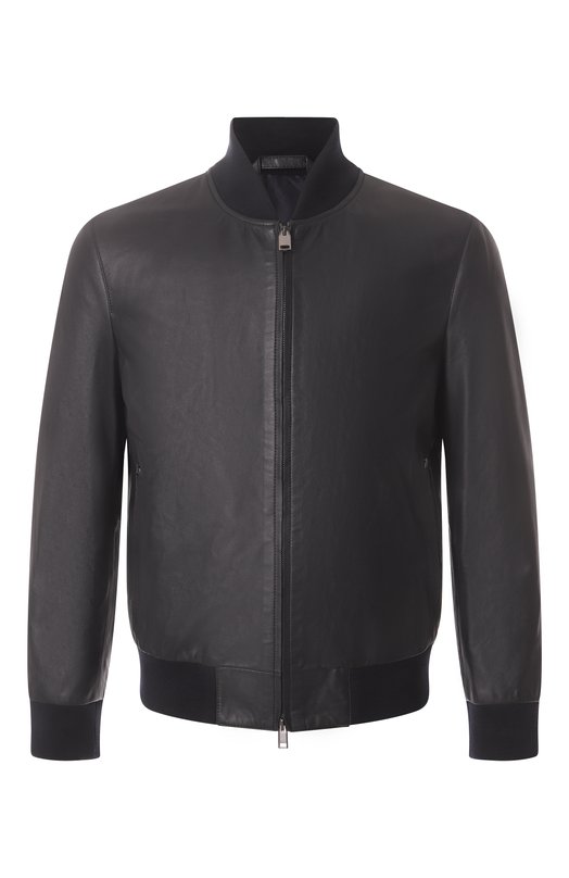 Где купить Кожаный бомбер Brioni Brioni