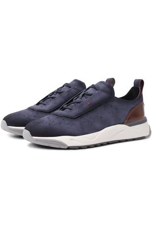 Кроссовки Innova из нубука Santoni