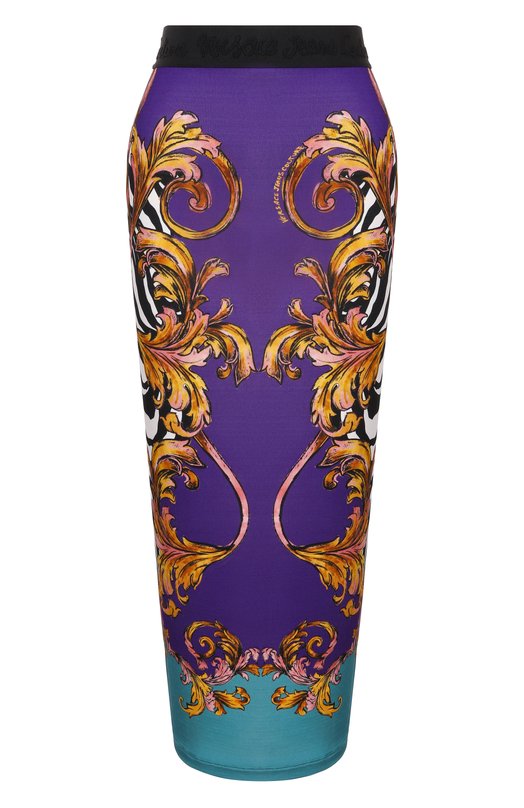 Где купить Юбка из вискозы Versace Jeans Couture Versace Jeans Couture