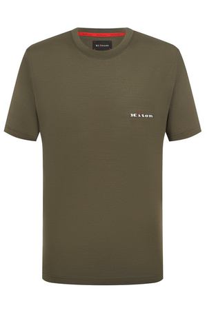 Хлопковая футболка Kiton