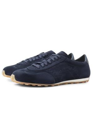 Замшевые кроссовки Glove Santoni