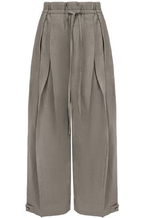 Льняные брюки Jil Sander