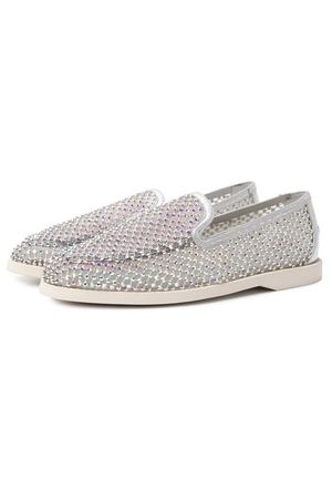 Текстильные лоферы Gilda Le Silla