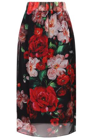 Шелковая юбка Dolce & Gabbana