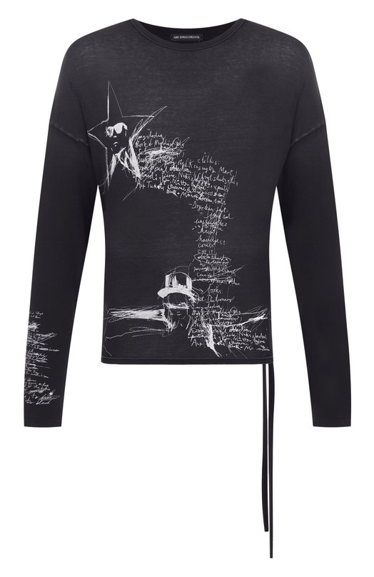 Где купить Хлопковый лонгслив Ann Demeulemeester Ann Demeulemeester